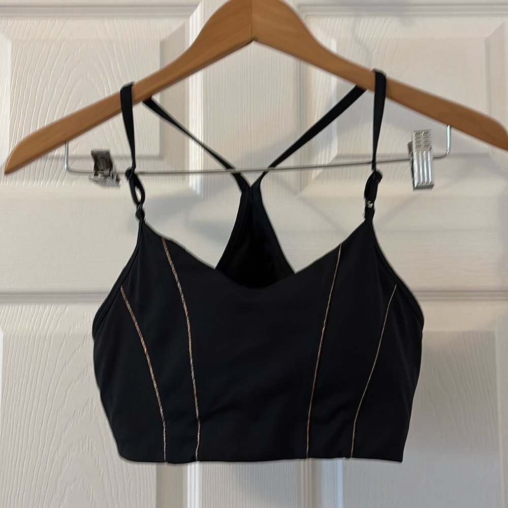 Nike black sports bra